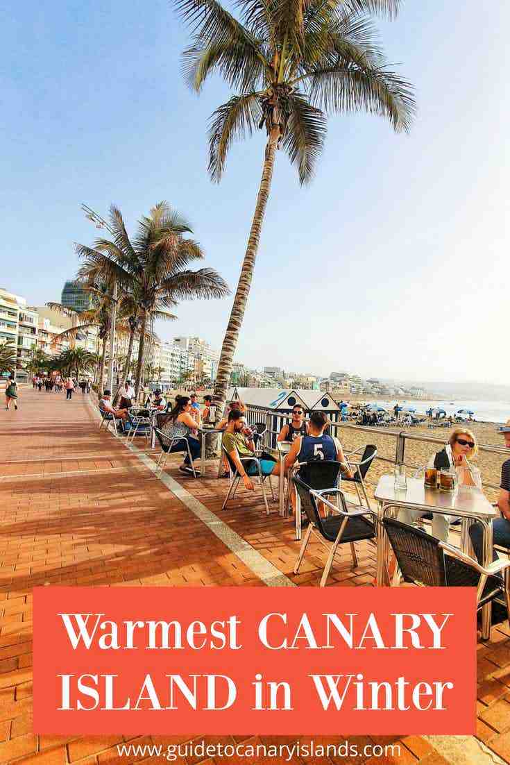 Quel île des Canaries est la plus chaude ?