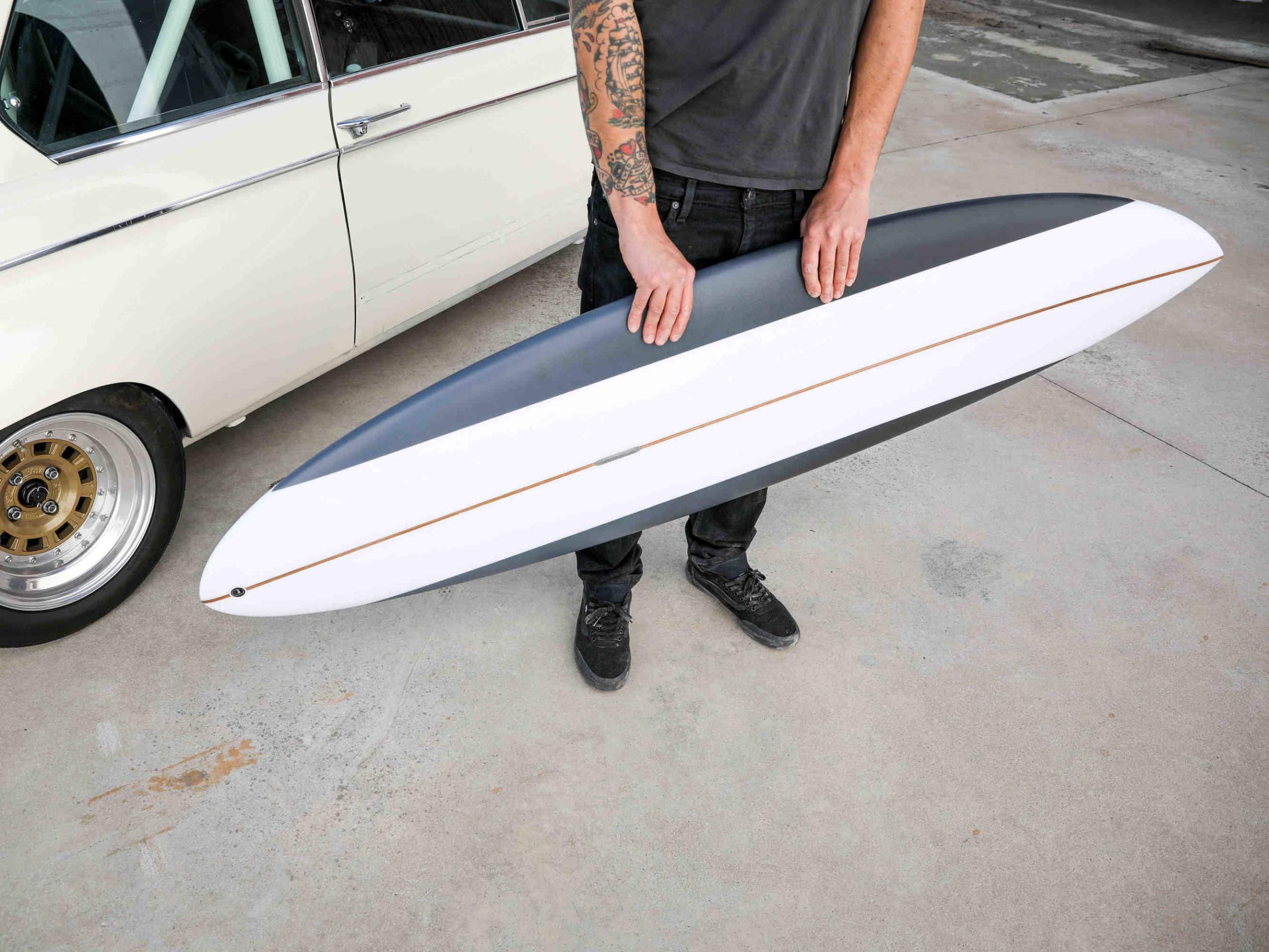 Qu'est-ce qu'une planche de surf fish ?